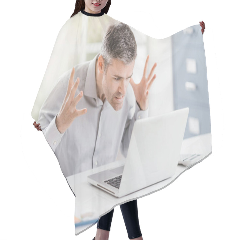 Personality  Computer Problems Hair Cutting Cape