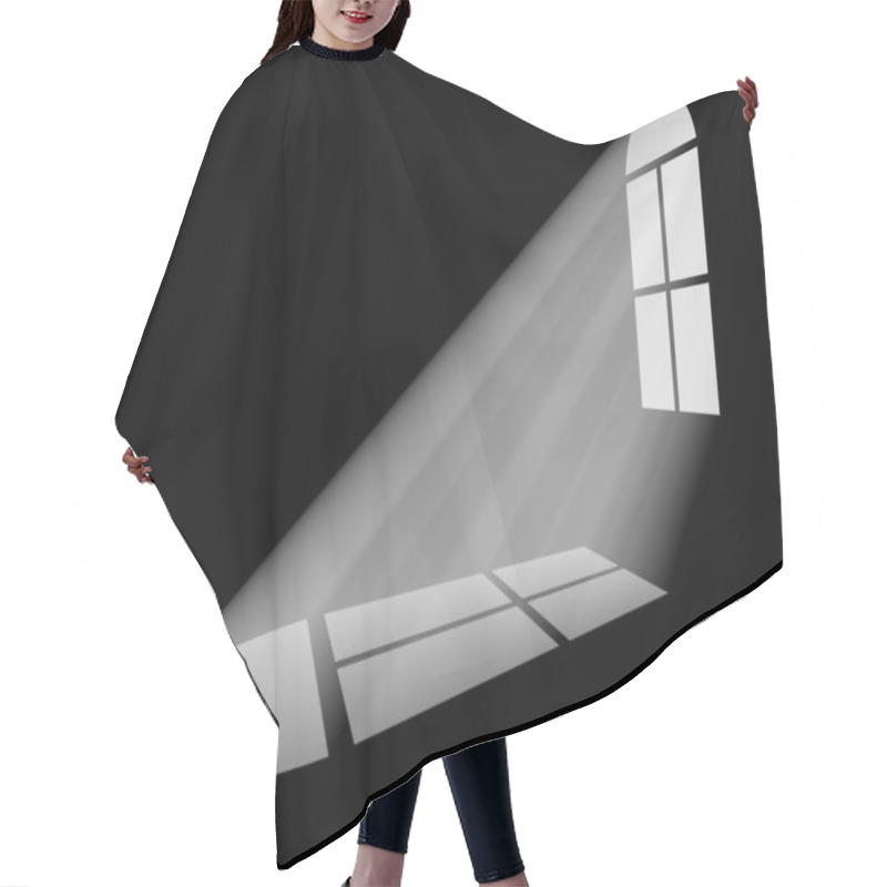 Personality  Light In The Window Hair Cutting Cape