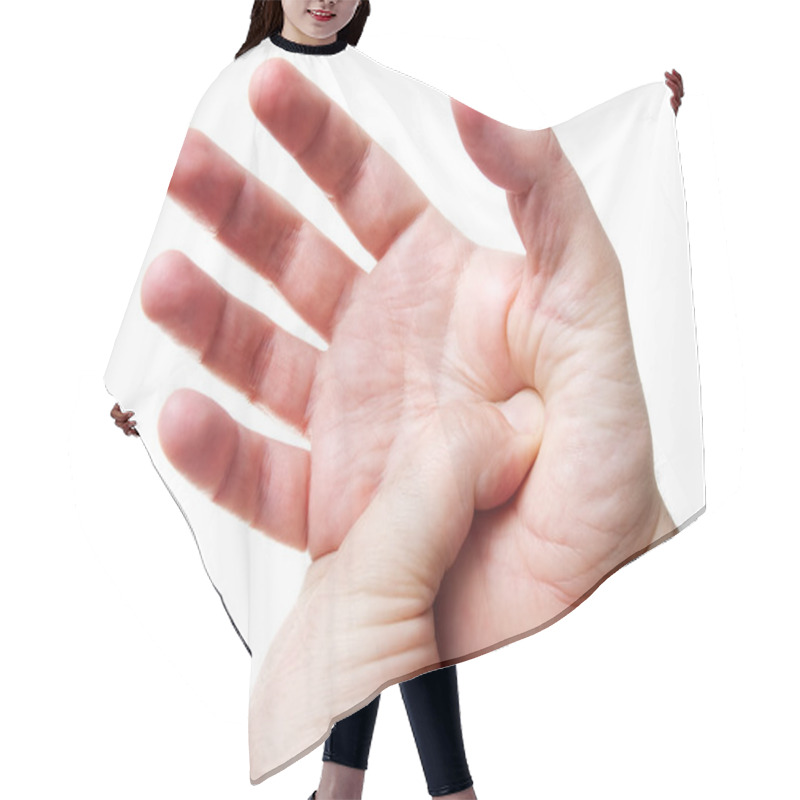 Personality  Palm Acupressure Hair Cutting Cape