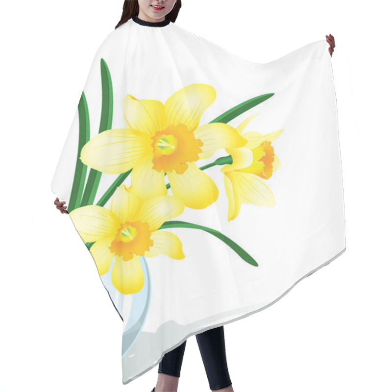 Personality  Narcissus Hair Cutting Cape