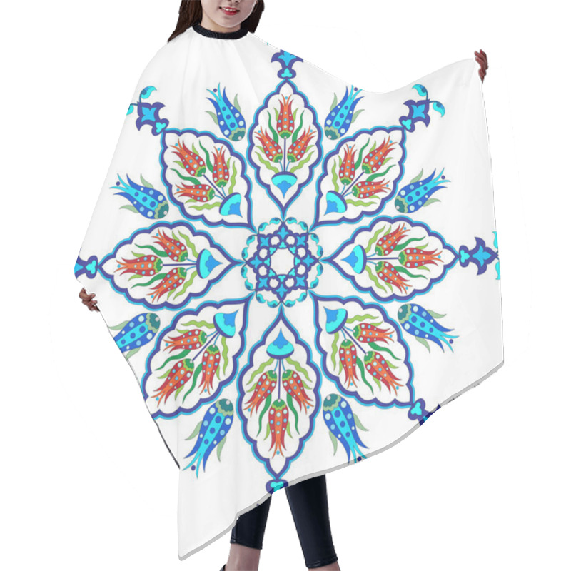 Personality  Flowers In The Ottoman Art One Hair Cutting Cape