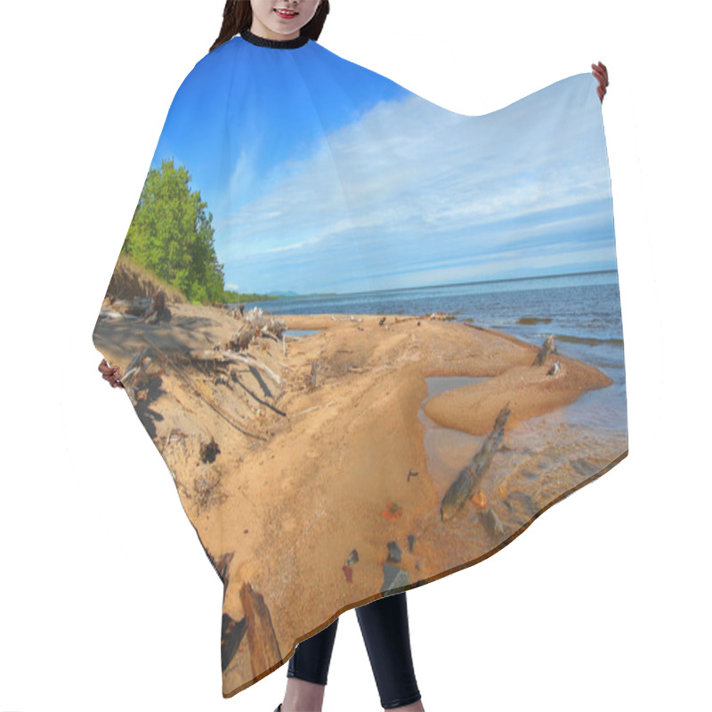 Personality  Cranberry River And Lake Superior Hair Cutting Cape