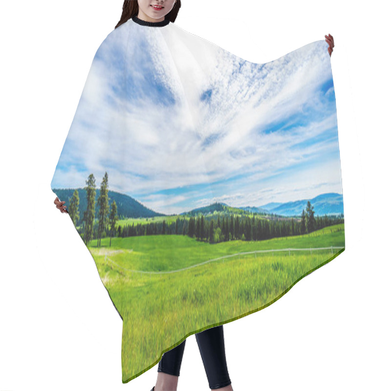 Personality  Grasslands Along The Sun Peaks Road In The Shuswap Highlands Hair Cutting Cape