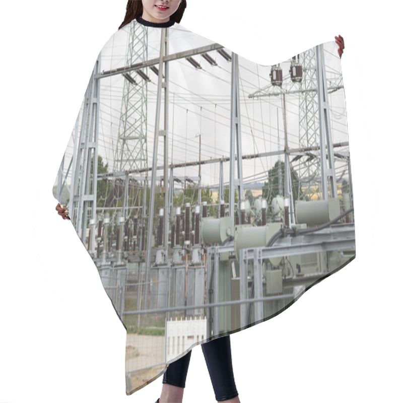 Personality  Electrical Substation Hair Cutting Cape