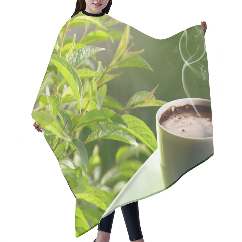 Personality  Morning Coffee Hair Cutting Cape