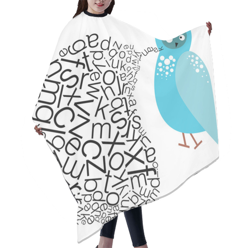 Personality  The Speaking Owl Hair Cutting Cape