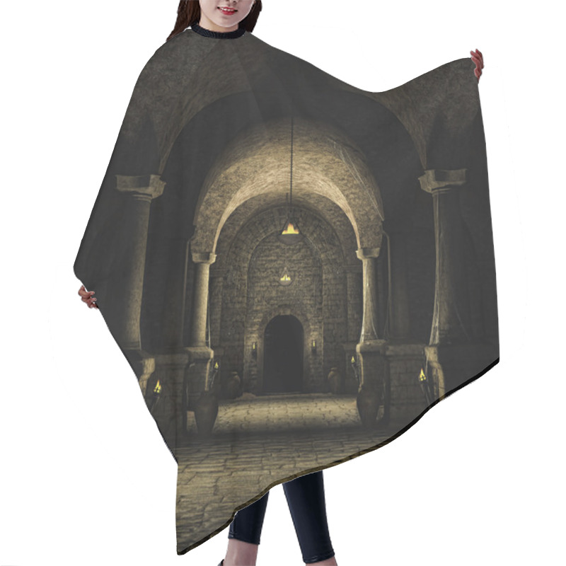 Personality  Medieval Cellar Hair Cutting Cape