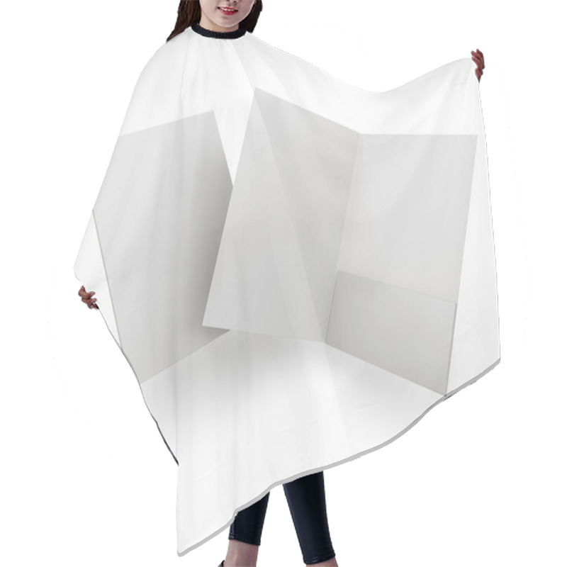 Personality  Blank Folders Hair Cutting Cape