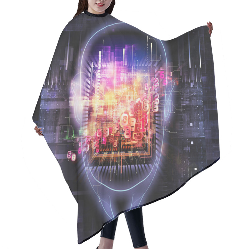 Personality  Light Of The Mind Hair Cutting Cape