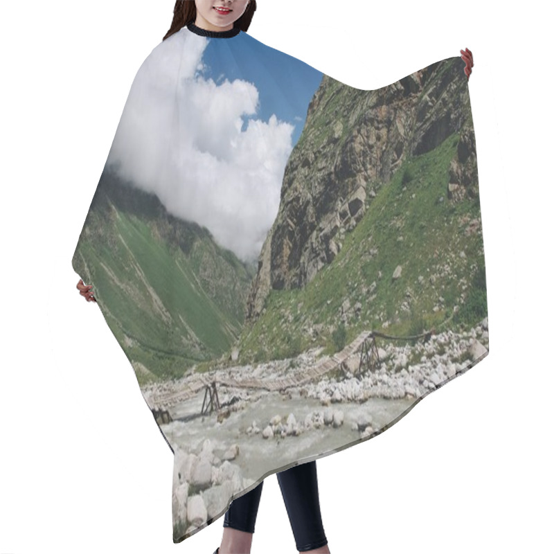 Personality  Mountain River Hair Cutting Cape