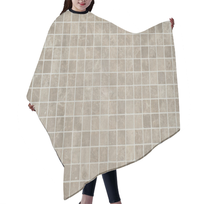 Personality  Ceramic Tile Hair Cutting Cape