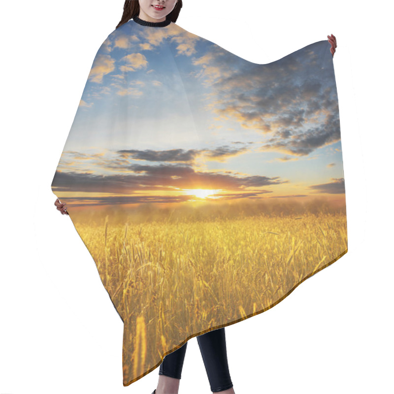 Personality  Sunrise Hair Cutting Cape