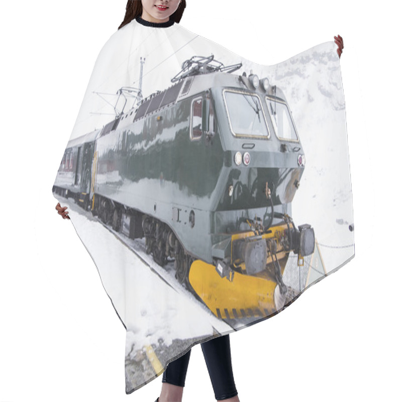 Personality  Railway In The Mountains Hair Cutting Cape