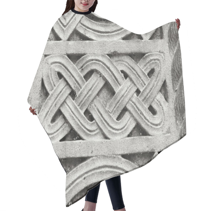 Personality  Celtic Knot Hair Cutting Cape