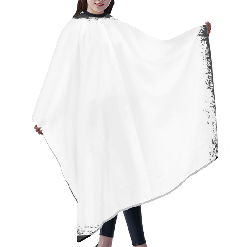 Personality  Grunge Frame Hair Cutting Cape