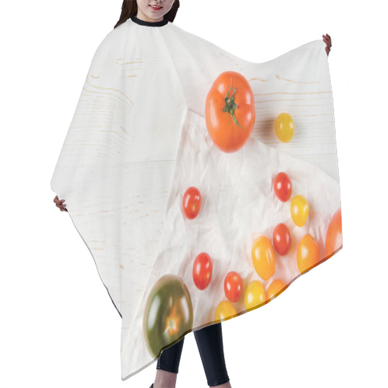 Personality  Fresh Ripe Tomatoes Hair Cutting Cape