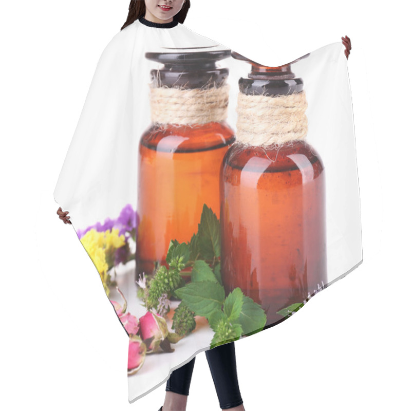 Personality  Essential Oil With Medicine Plants Hair Cutting Cape