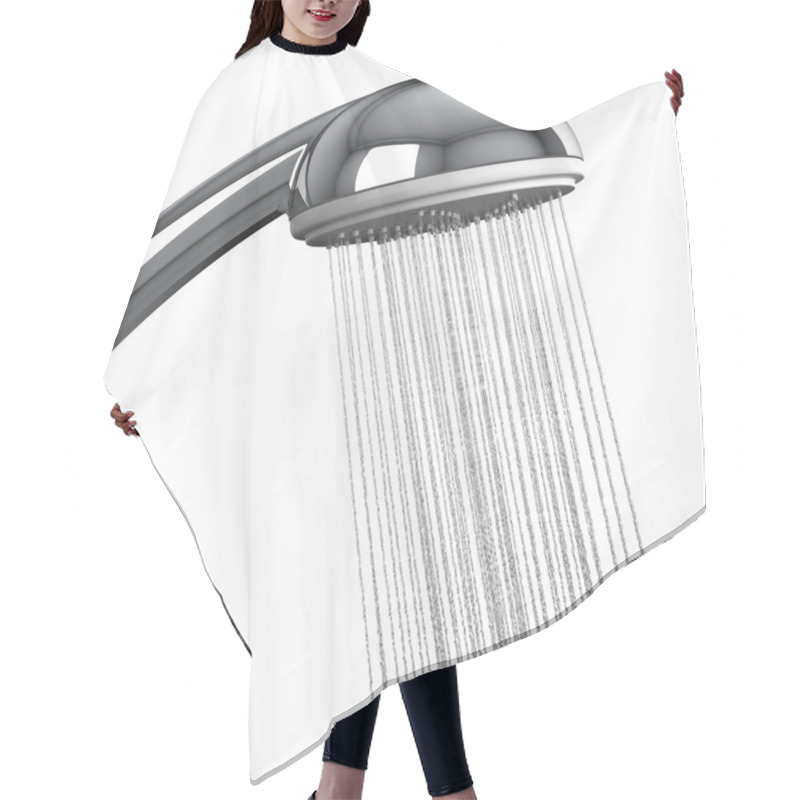 Personality  Shower Head Hair Cutting Cape