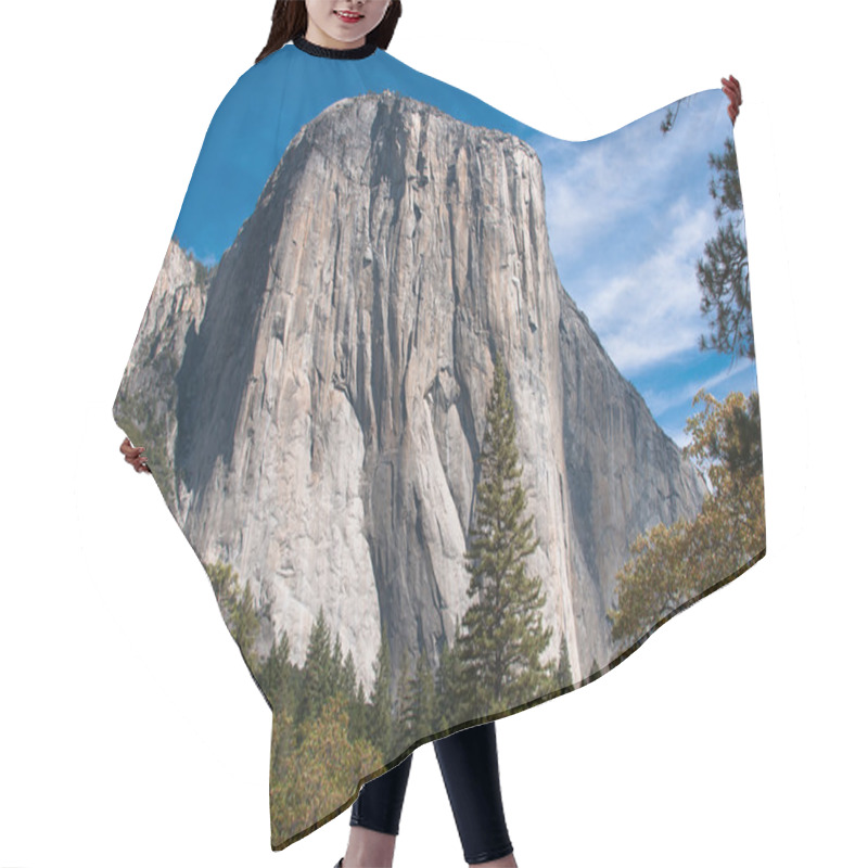 Personality  El Capitan, A Rock In Yosemite National Park Hair Cutting Cape