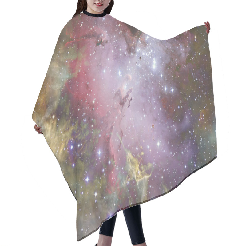 Personality  Deep Space Art. Elements Of This Image Furnished By NASA Hair Cutting Cape