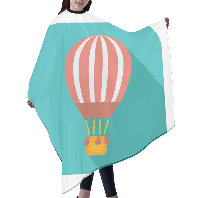 Personality  Air Balloon Hair Cutting Cape