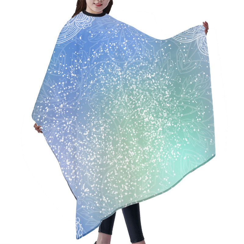 Personality  Ornamental Space  Background Hair Cutting Cape