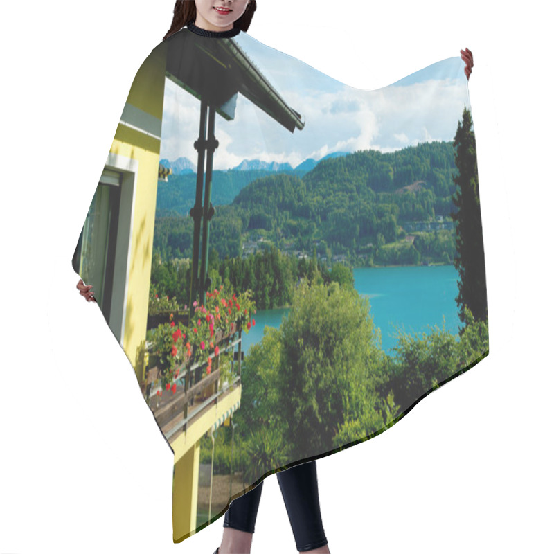 Personality  Typical Austrian House Hair Cutting Cape