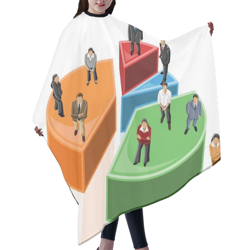 Personality  Over Chart Hair Cutting Cape