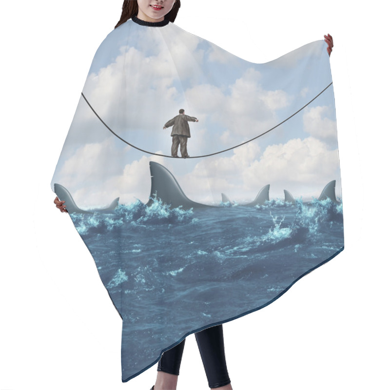 Personality  Vulnerable Business Hair Cutting Cape