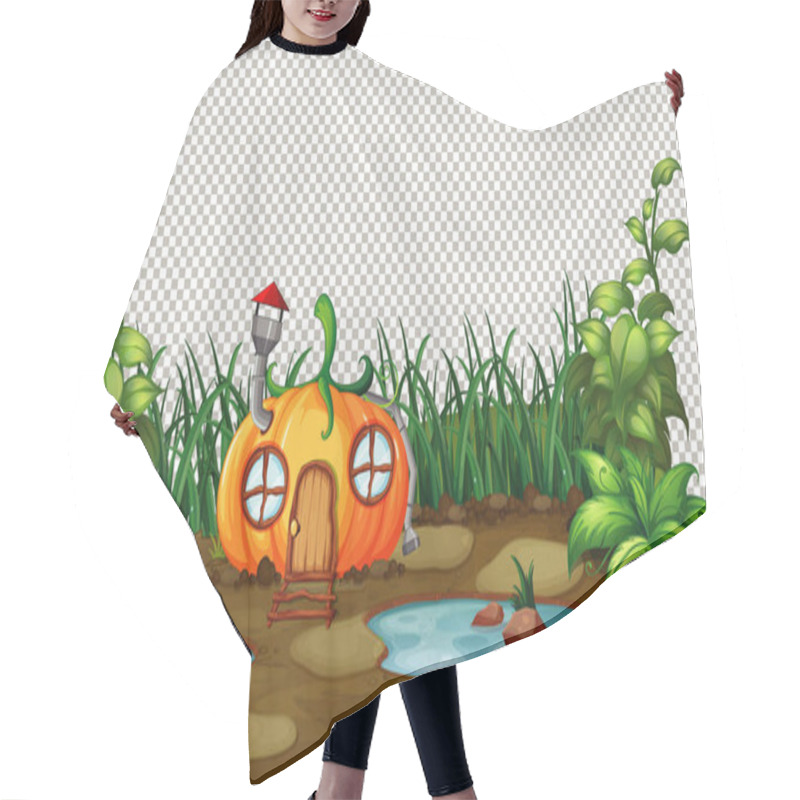 Personality  Nature Outdoor Fairy Tale Theme Transparent Background Illustration Hair Cutting Cape