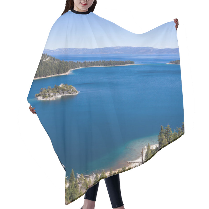 Personality  Emerald Bay, Lake Tahoe Hair Cutting Cape