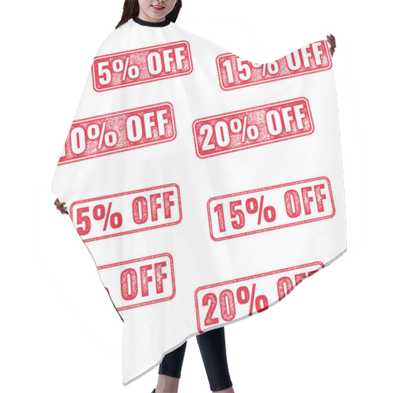 Personality  Realistic Veactor Stump With Discount 5 10 15 20 Hair Cutting Cape