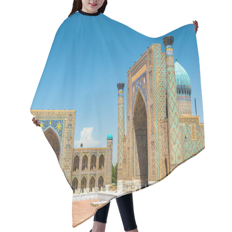 Personality  Registan Square In Samarkand - Uzbekistan Hair Cutting Cape