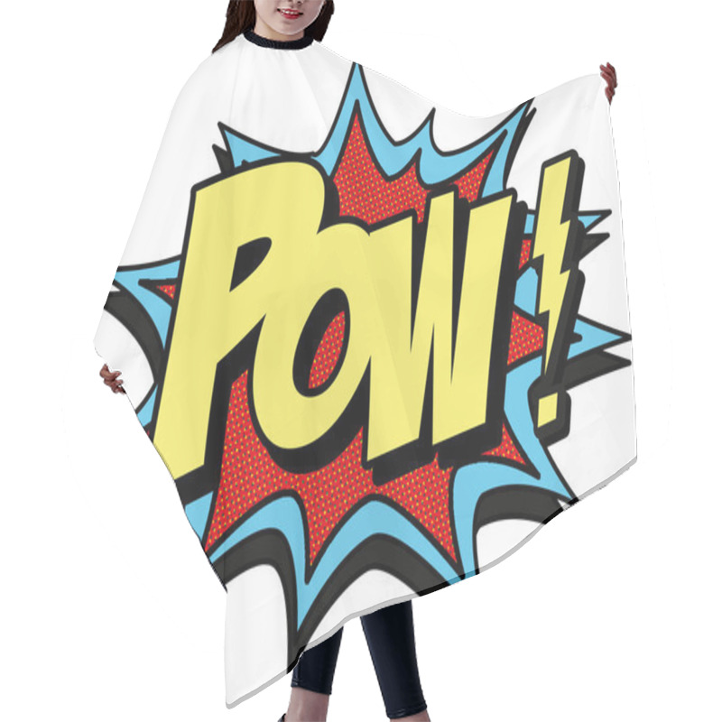 Personality  Explosion Bubble Pow Hair Cutting Cape