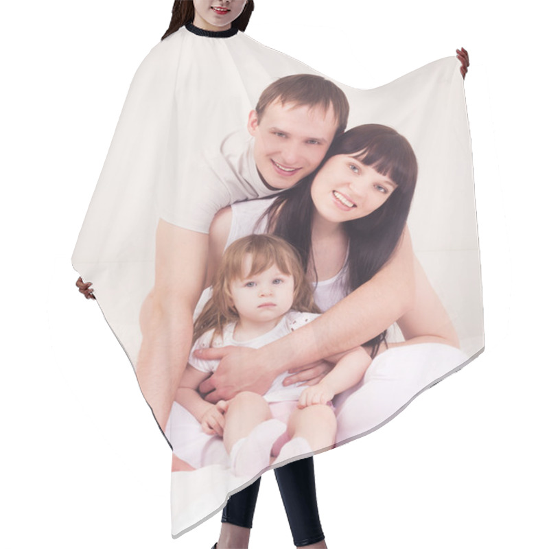 Personality  Happy Family Hair Cutting Cape