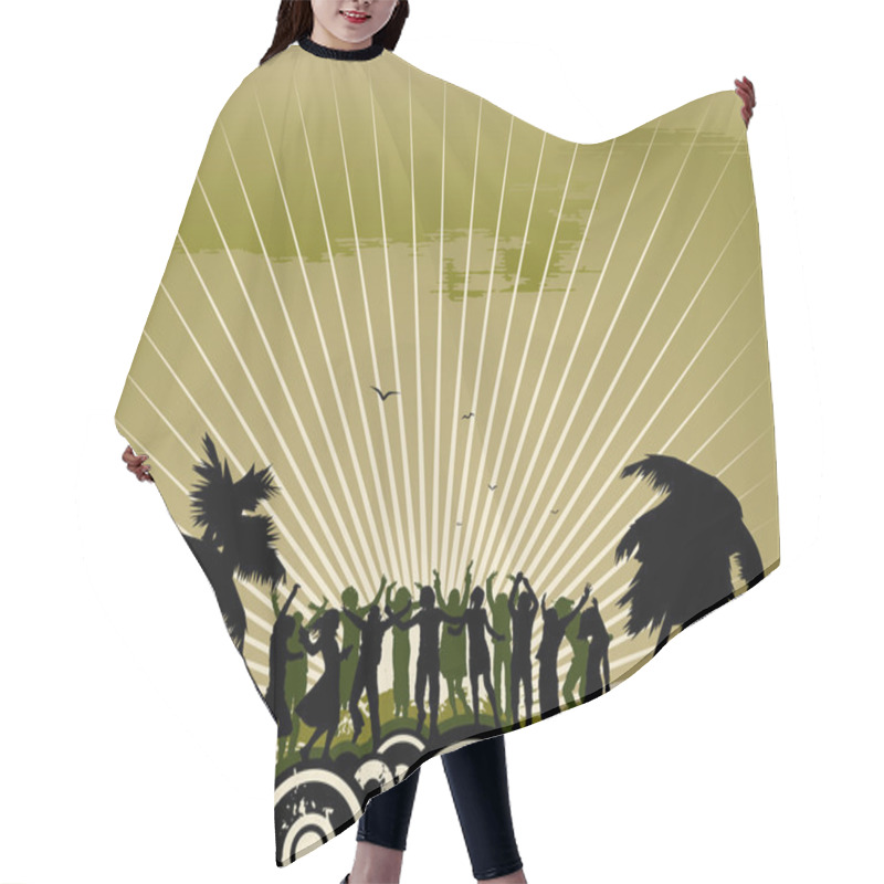 Personality  Party Dancers Hair Cutting Cape