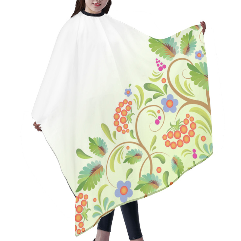 Personality  Stylized Tree Hair Cutting Cape