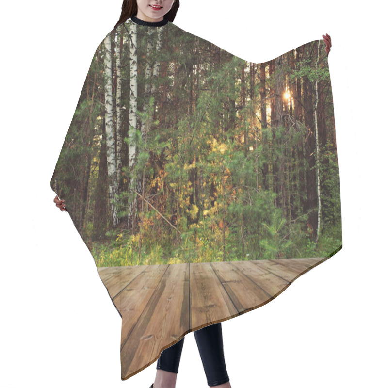 Personality  Forest And Floor  Hair Cutting Cape