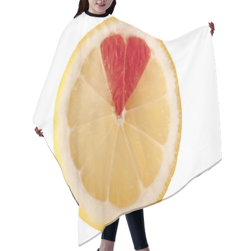 Personality  Lemon Heart Hair Cutting Cape