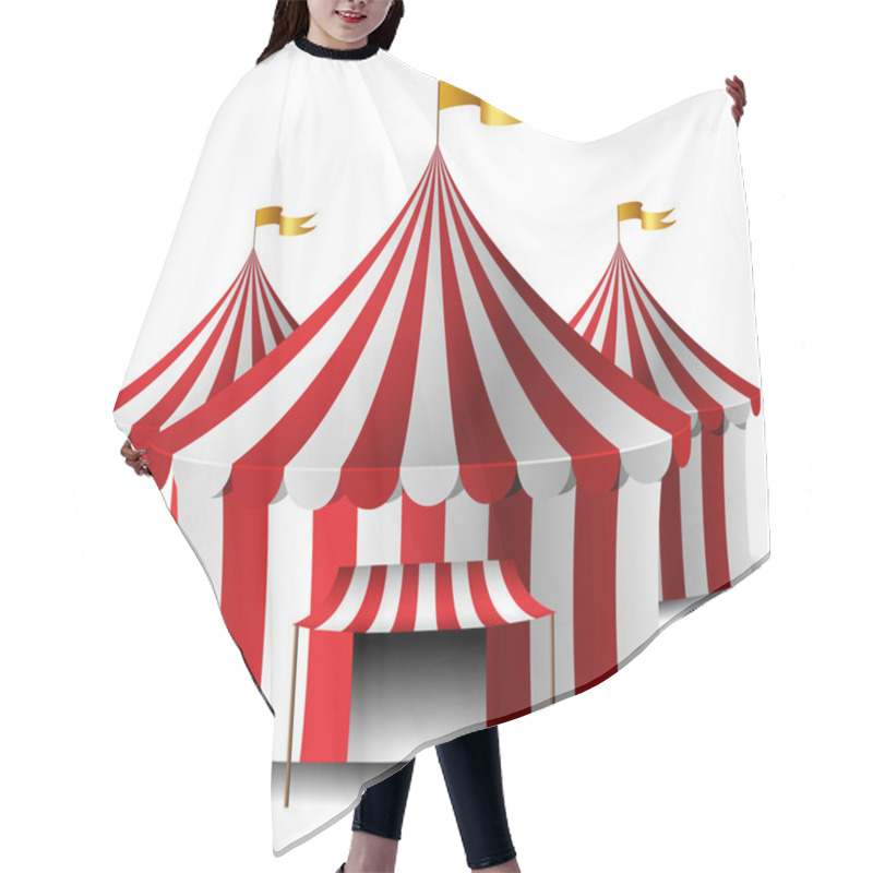 Personality  Circus Tent Hair Cutting Cape