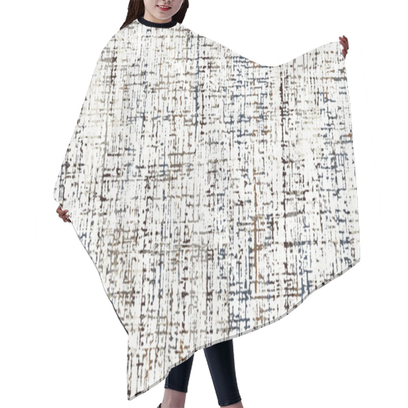 Personality  Carpet And Rugs Textile Design With Grunge And Distressed Texture Repeat Pattern  Hair Cutting Cape