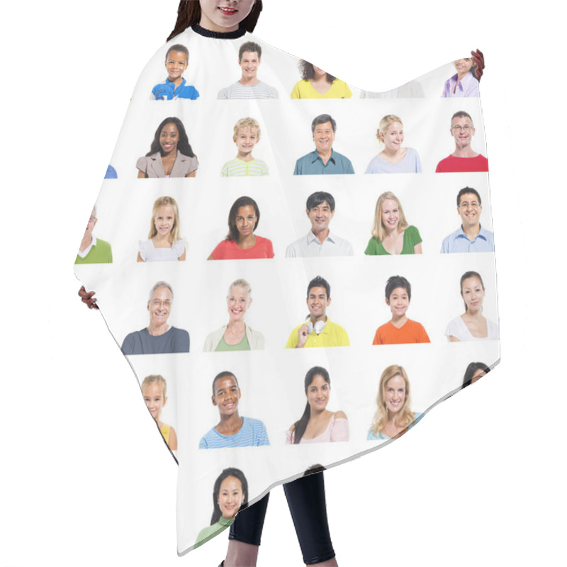 Personality  Diverse People Hair Cutting Cape