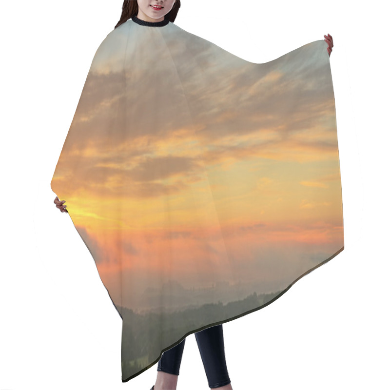 Personality  European Countryside Hair Cutting Cape