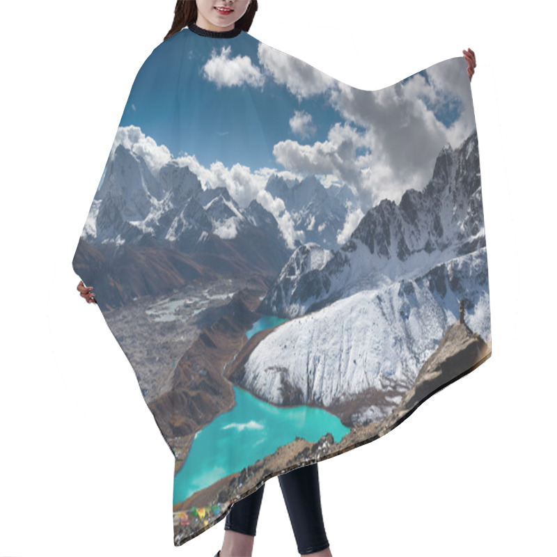 Personality  Turquoise Lake Gokyo Hair Cutting Cape