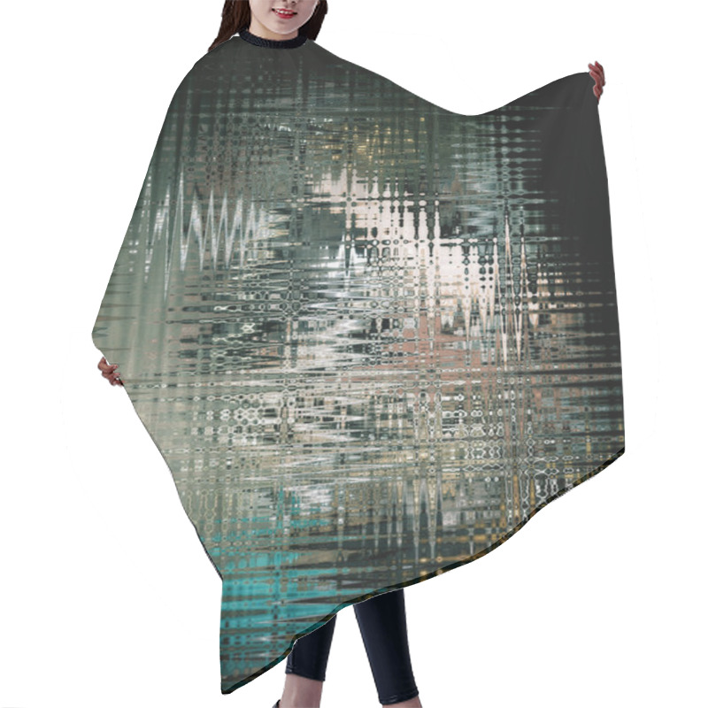 Personality  Abstract Background Hair Cutting Cape