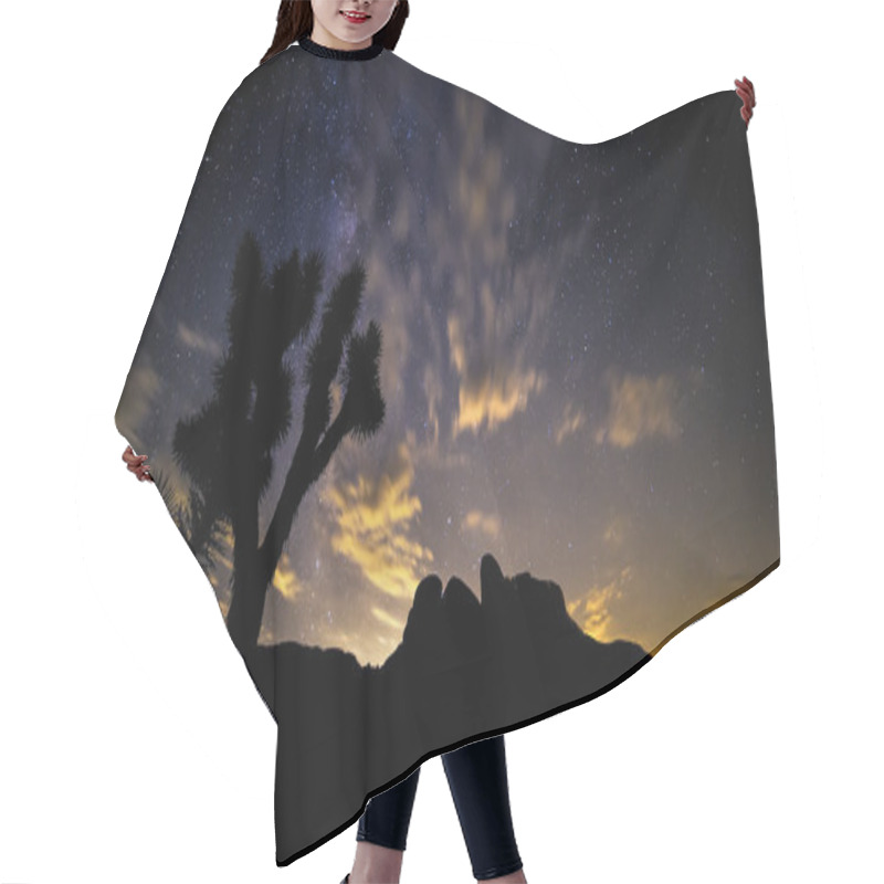 Personality  Desert At Night Hair Cutting Cape