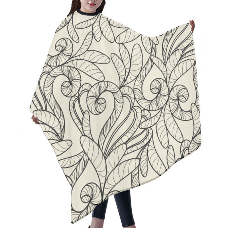 Personality  Abstract Pattern Hair Cutting Cape