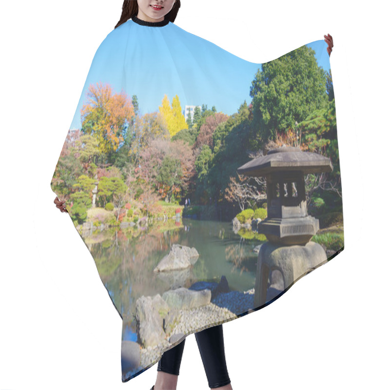 Personality  Autumn Foliage In The Kyu-Furukawa Gardens, Tokyo Hair Cutting Cape