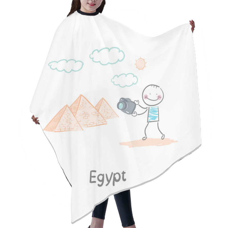 Personality  Egypt Hair Cutting Cape