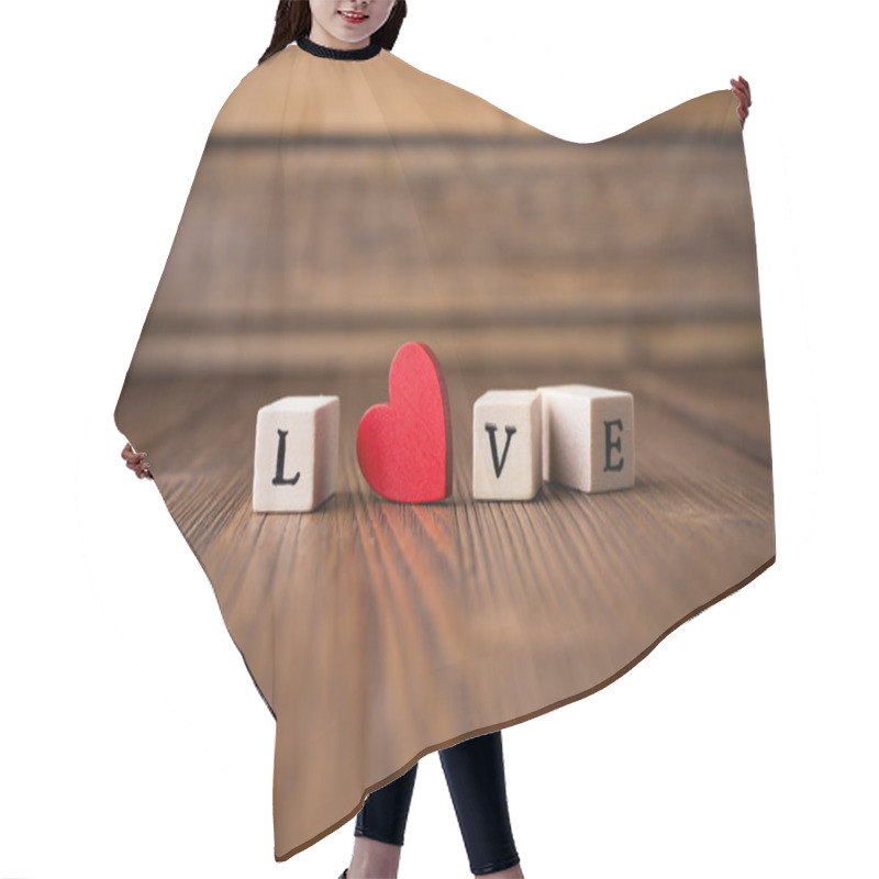 Personality  Love. Hair Cutting Cape